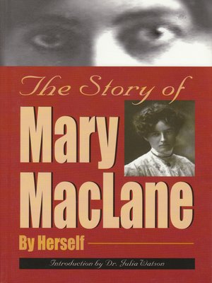 cover image of The Story of Mary MacLane